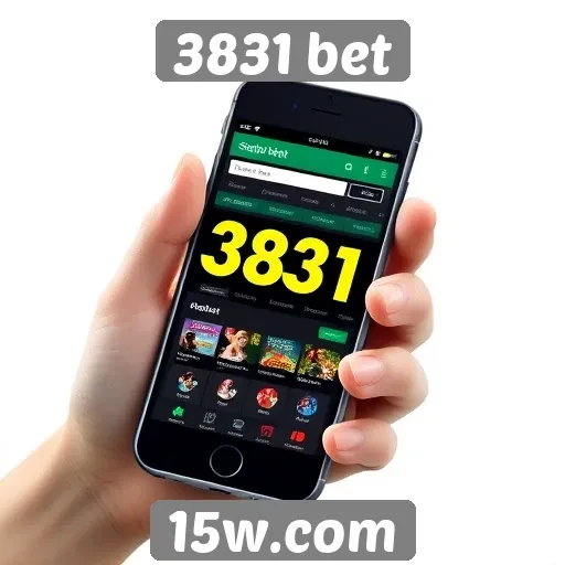 Acesso móvel na plataforma 3831 bet