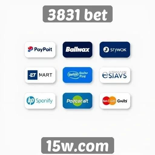 Métodos de pagamento disponíveis na plataforma 3831 bet