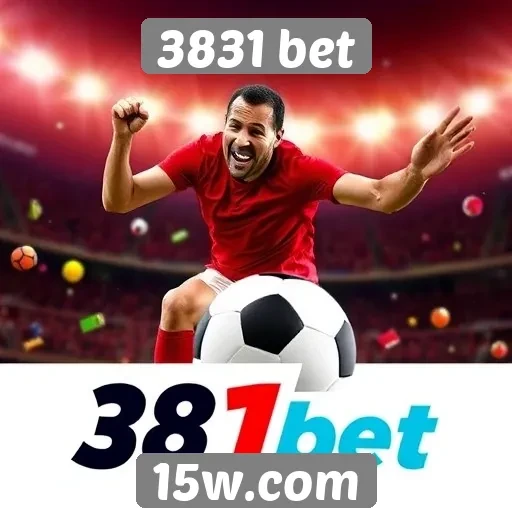 Apostas esportivas no 3831 bet em destaque