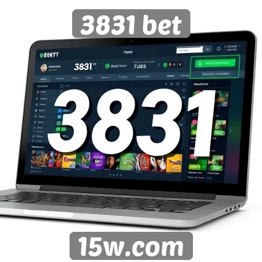 Facilidade de uso da interface da 3831 bet